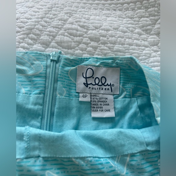 Vintage Seashell Pattern Lilly Pulitzer Skirt/Skort !! - Picture 3 of 5